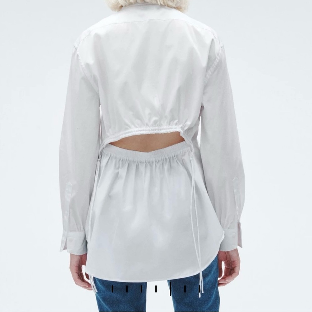 Rag & Bone Ellison Cotton Poplin Top NWT